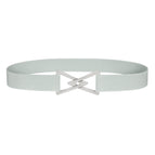 Gray silver buckle / L 85cm