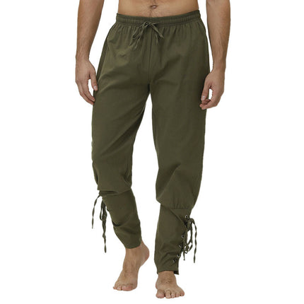 European Medieval Renaissance Leggings Trousers Drama Deduction COSPLAY Pants Steampunk Pants