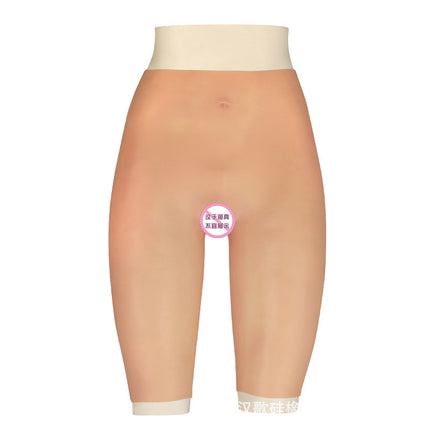 Hange Fake Vagina Pants Cross-Dressing Silicone Underwear Cos Transvestite Male to Female Sexy Cd Light Elastic Shaping Five-Point Pants