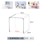 4853.c-type transparent shelf-1 small size