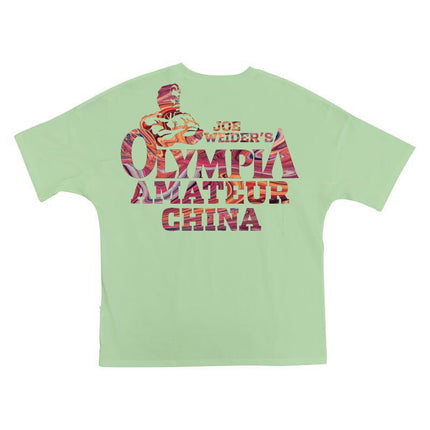 Men's Loose-Fitting Trendy Sports Short-Sleeve T-Shirt, Summer Pure Cotton Short-Sleeve Gym Running Training Shirt