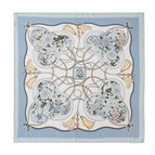 Fhz24-9121-1 light blue flowers / 86*86cm (with gift box)
