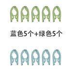 5 blue + 5 green