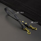Black one-shoulder gold-plated (60cm)