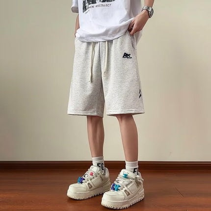 No Price Difference 2024 Summer Live Quality Bear Couple Male and Female Students Casual Shorts Tooling Shorts