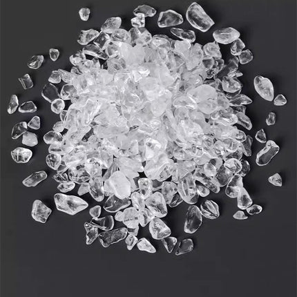 Natural Crystal Purification Degaussing Bowl White Crystal Degaussing Stone Gravel Container Yushou Salt Ware Gem Glass