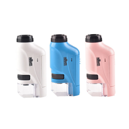 Children's portable microscope science experiment suit educational toys for primary school students junior high school boys and girls gifts