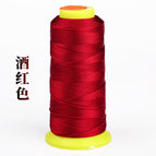 15 strands [nylon strands] / Wine red