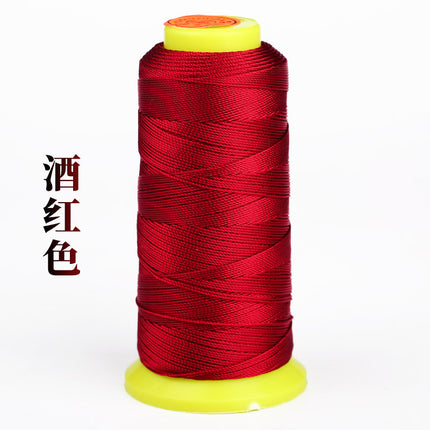 Nylon strand 3/6/9/12/15 strand hand woven bracelet diy necklace jewelry beaded accessories material