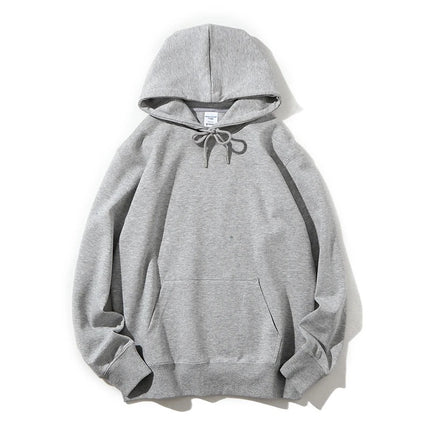 Men's autumn AG300g health cloth solid color hooded vests men's cross-border fashion brand men's coat printing wholesale