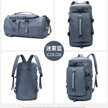 New Style Backpack, Portable Large-Capacity Lightweight Travel Bag, Backpack, Fitness Bag, Cross-Border Bag, Portable Storage