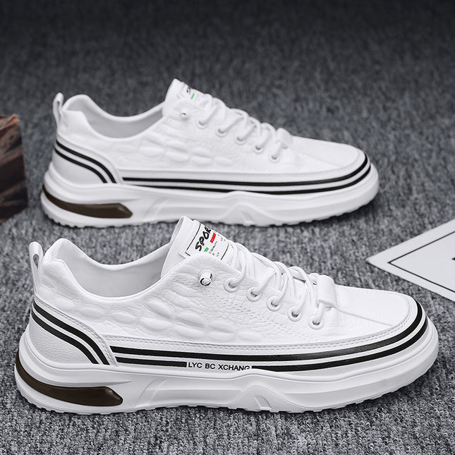 2026 Summer Youth Casual Student Sneakers Low-Top Slip-On Casual Shoes Canvas White Shoes Breathable