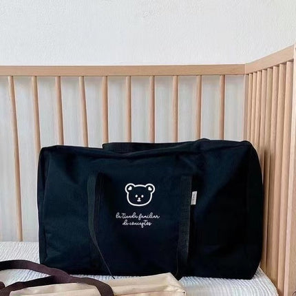 New Cartoon Animal Head Printed Kindergarten Bedding Large Storage Bag Children's Portable Fit Bag
