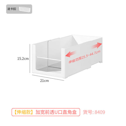 Multifunctional Household Kitchen Cabinet Storage Box Sundries Snack Storage Box Right Angle Storage Basket Cosmetics Storage Box