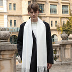 Milk white / 200*70cm (330 grams)