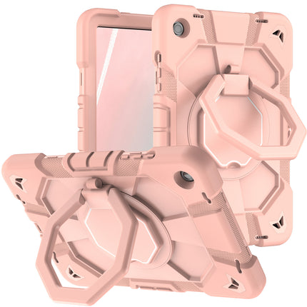 Suitable for Samsung Tab A9+ Tablet Protective Cover Satchel A9Plus Silicone Rotating Stand Kidsren's Anti-Fall Shell