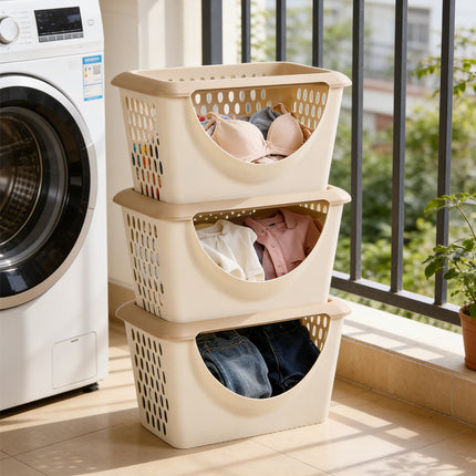 Living Room Toy Storage Multi-Layer Children's Building Block Storage Box Plastic Household Dirty Clothes Basket Desktop Miscellaneous Box Pet Bed