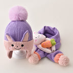 Purple ear protection / Single cap