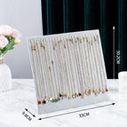 Small 60-hole linen earring board