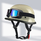 M (55-56cm) / Milky white + colorful goggles