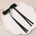 Ribbon style black 7g duckbill clip