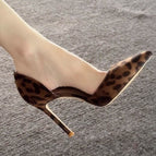 Leopard print side empty / 34