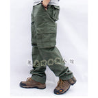 Six bags, grass green / 31 waist 2 feet 4