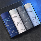802 dark lines 02 (sapphire blue + light gray + dark gray + light blue) 4 bags / Xl( 40-55kg )