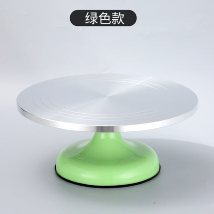 Aluminum Alloy cake turntable new baking tools DIY birthday cake turntable mold non-slip decorating table utensils