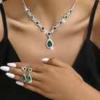 907 green two-piece set