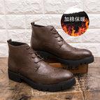 Wjz-g06 brown cotton shoes / 37