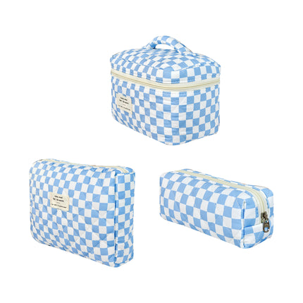 2025 Small Fresh and Cute Cotton Cosmetic Bag Niche Portable Toiletry Cosmetics Bag Floral Ins Cute Box Bag Box