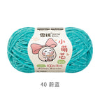 Little cute core 40#Azure*/*2.5mm thickness*50g*about 135m*chenille wool
