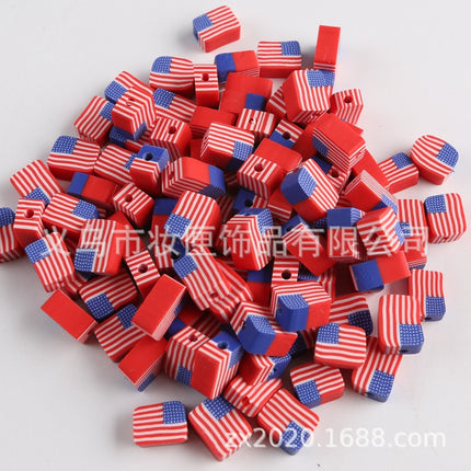 100 a pack of cross-border fruit soft pottery loose beads clay beads diy Amazon material bag accessories mobile phone