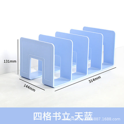 Book Stand Transparent Bookshelf Acrylic Book Stand Instagram Storage Table Book Thickened Documents Book Office Supplies Exhibition