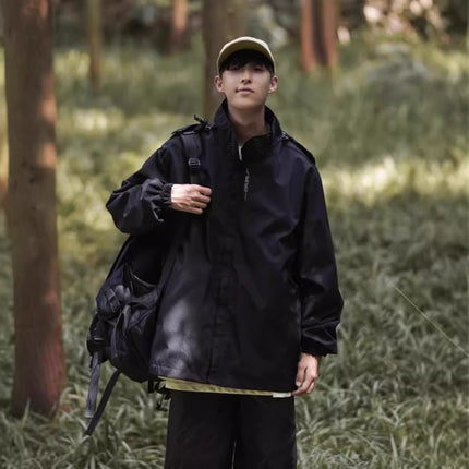 2025 Black Warrior Jacket Men's Outerwear Loose Outdoor Mountaineering Jacket Autumn