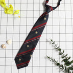 Dark Blue Badge Tie