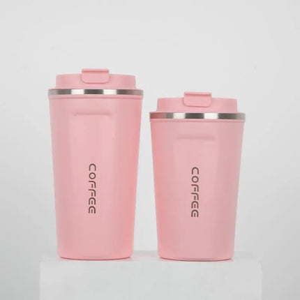 Fashion coffee cup 304 stainless steel vacuum mug couple cup portable car gift cup cross-border wholesale