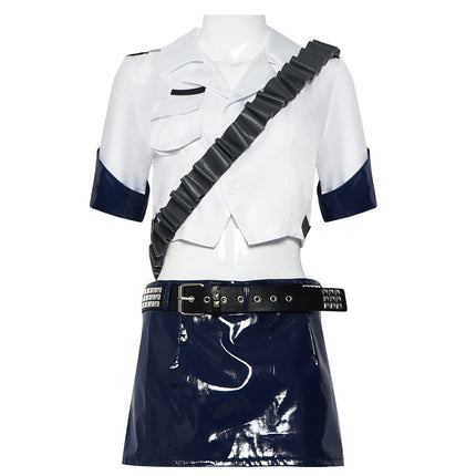 Manshi research suspenders angel cos pandi/stedo towel policewoman Stocking hand-made the same clothing European and American spicy