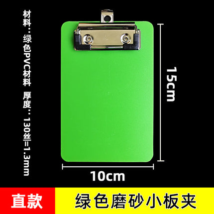 Black Butterfly small ticket holder mini board clip student homework clip order opening restaurant order folder equipment 7-inch bill