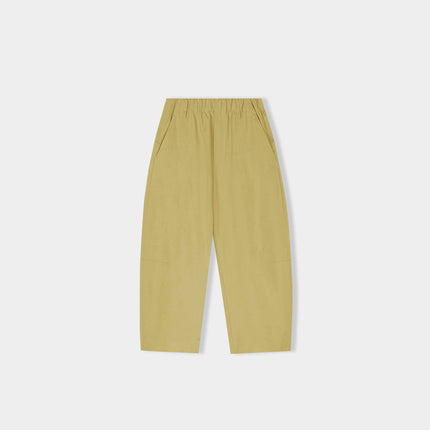 Special Offer Summer Lightweight Wide-Leg Pants Loose Fit Versatile Old Money Style Women's Fashion Yamamoto Cropped Pants
