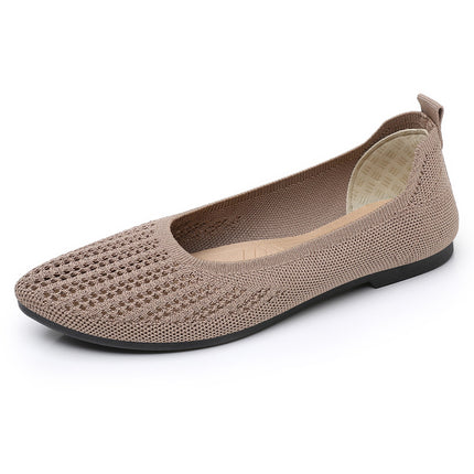 Women's Shoes Cross-Border Summer Casual Shoes Comfortable Breathable Shoes Lightweight Pointed Toe Shoes Versatile Shoes Women's Wholesale