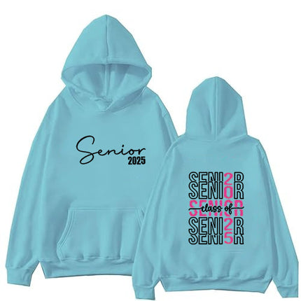 Amazon Aliexpress Export Fleece-Lined Drop Sleeve Hoodie with Letter Print on the Back Kangaroo Flap Pocket Pants Sweatshirt in Stock