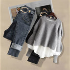 16691912#Gray top + blue pants / M [recommended 40-50kg ]