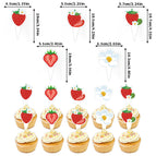 Strawberry small insert cards [set of 10]