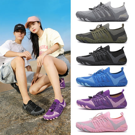 Cross-Border Outdoor River Tracing Shoes for Couples, Non-Slip Beach Shoes, Swimming Shoes, Five-Finger Shoes, Fitness Sports Shoes, Quick-Drying Water Shoes