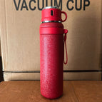 800ML / Red with titanium