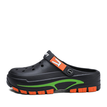 Cross-border EVA Hole Shoes Men's Garden Shoes Fashionable Outwear Men's Slippers Casual Fashion Beach Sandals