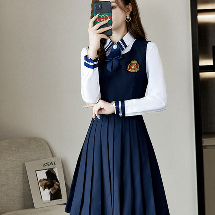 Autumn and Winter Kindergarten Teachers' Garden Clothes Work Clothes College Style Professional Suit dress suit Kindergarten Teachers' Administrative Clothing