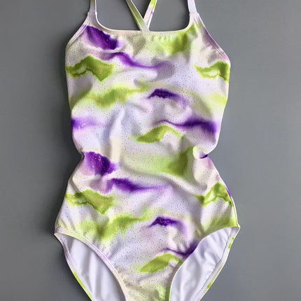 2025 New Swimsuit for Women, Special for Swimming Pools, High-End Women's Multi-Colorful Sleeveless Backless Slimming Look Sexy Swimsuit